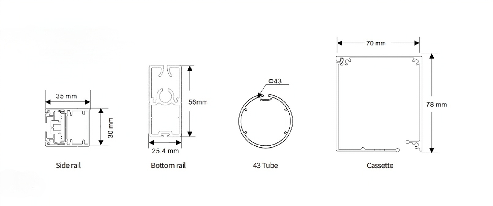 WR85 profile size
